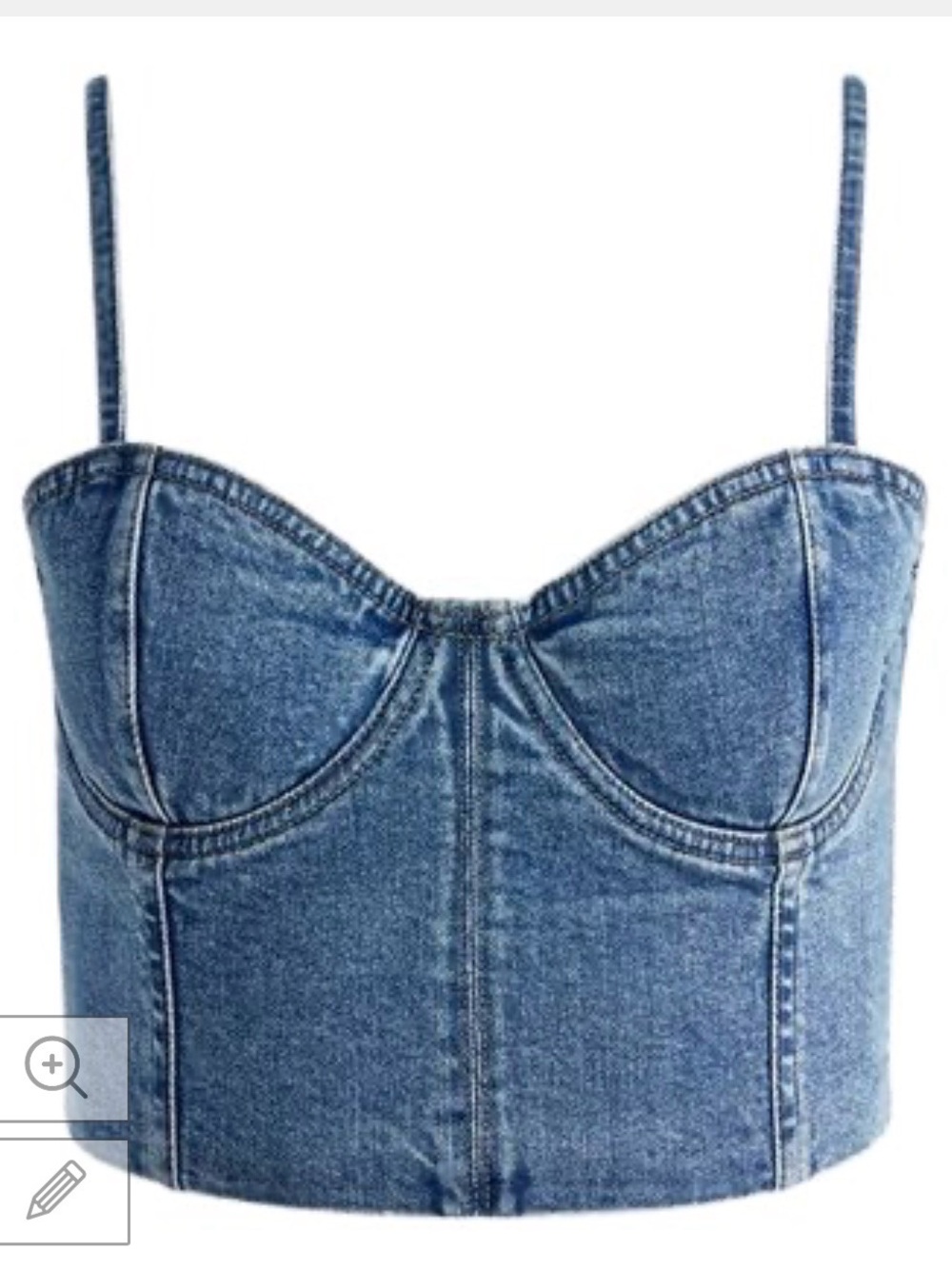 Alice + Olivia Natacha Spaghetti Strap Bustier